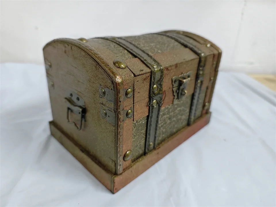 Wooden Box Aazon.co: Nanddi Vintage Wooden Treasure Chest Box With Lock ...