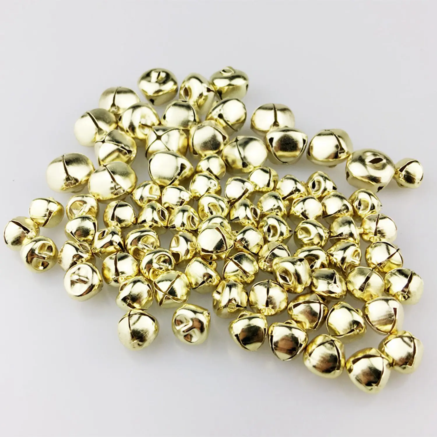 100 Pcs tiny Bells for Crafts Jingle Bell Diy Tiny Bells Metal