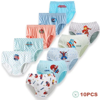 5/10Pieces Packs Pure Cotton Boys Underwear 1