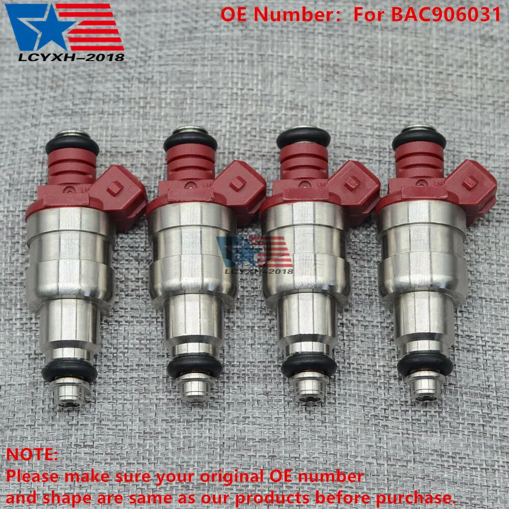 

4PCS High Performance Fuel Injector For V W GOLF JETTA 2.0L BAC906031 USA