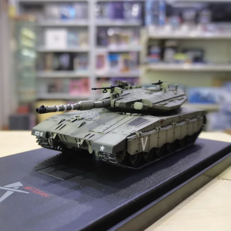 

1/72 Tank Israel Merkava 3D Main Battle Tank Explosion-proof Curtain Model Finished Product Static Display Model Non-RC