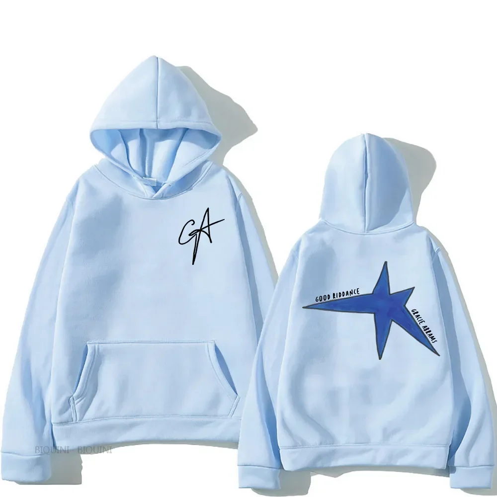 Good Riddance album Song Ga Gracie Abrams Singer hooded sweatshirt men's long sleeved printed sweatshirt unisex hooded sweater 3