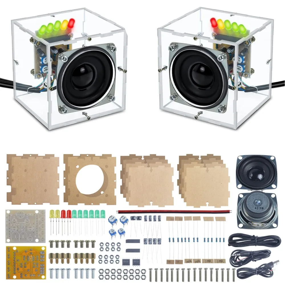 

Сварочный инструмент, акриловый мини-усилитель, медные запасные части, набор для практики пайки, прозрачный динамик, производство запасных частей, сварочный аппарат