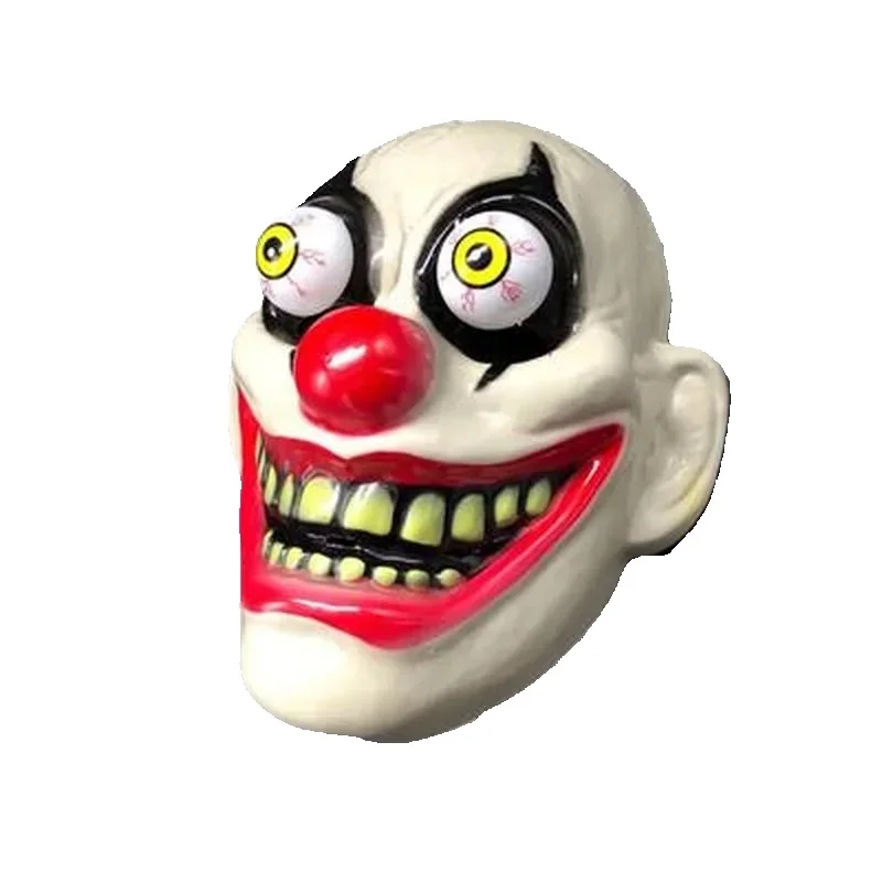 Halloween Clown Mask Scary Clown Horror Mask Cosplay Helmet Party Costume Mask Props Party Decoration Vampire Mask Masquerade