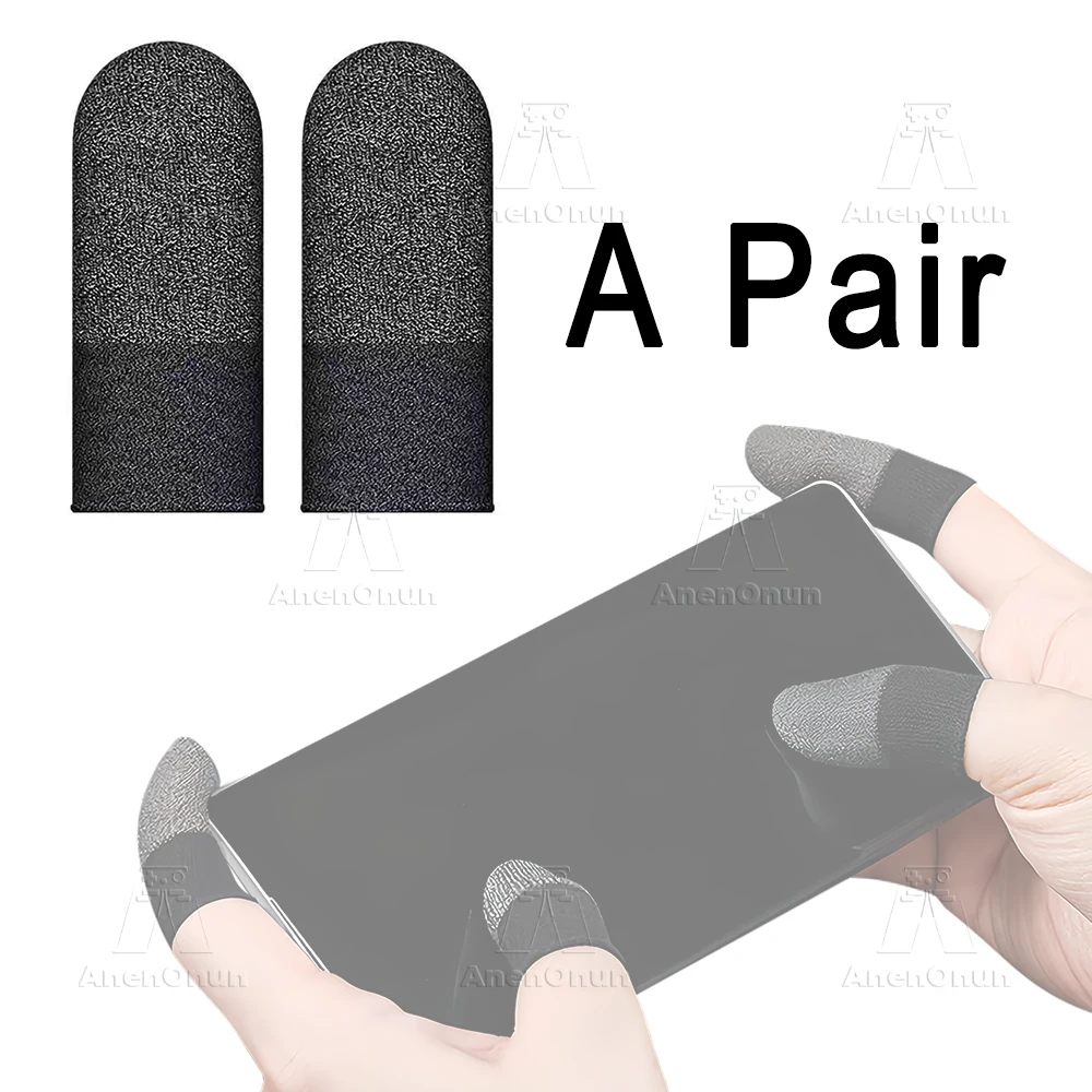 משחקים ניידים שרוול אצבע נוח לנשימה נקודות מגע מדויקות נשימה זיעה ספיגת ספיגת ספיגת עור ידידותי סיטוני