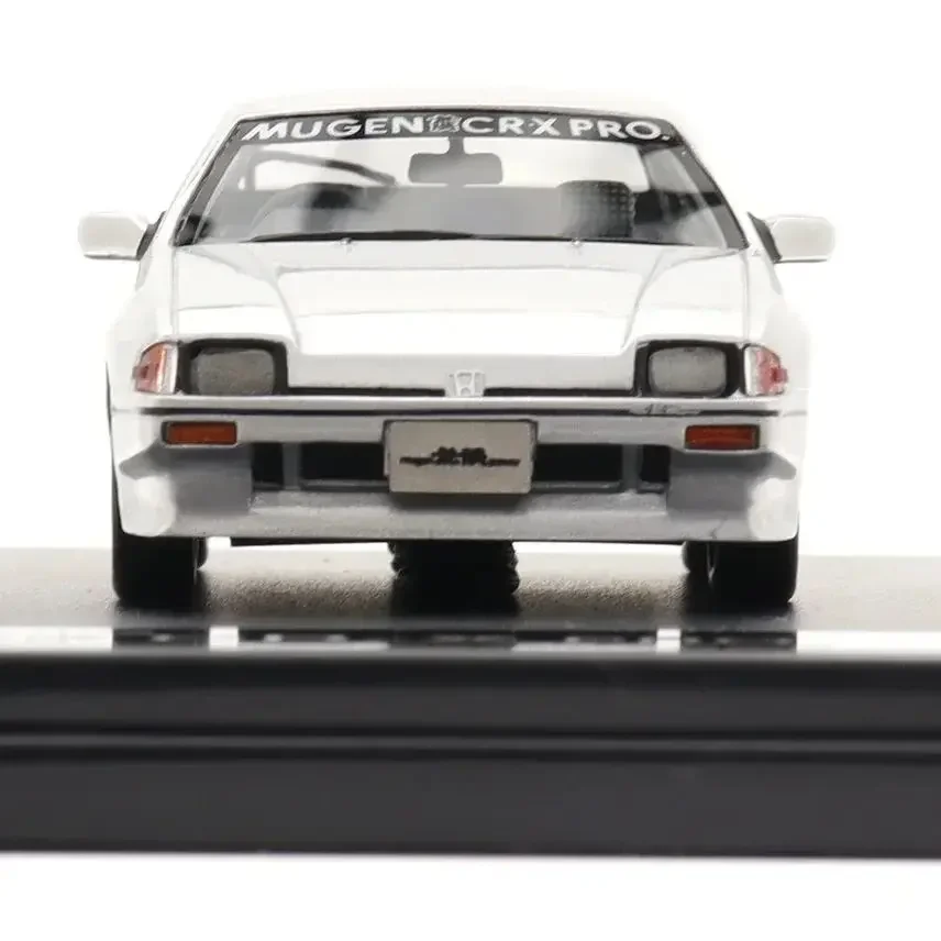 

1/43 Simulation 1984 Honda Unlimited CR-X PRO Resin Car Model WhiteCast With Showcase Toy Car Car Model For Collection Gifts