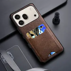 Luxury Leather Card Slot Bag Holder Case - Premium Back Cover for Honor 400 Pro (CF)