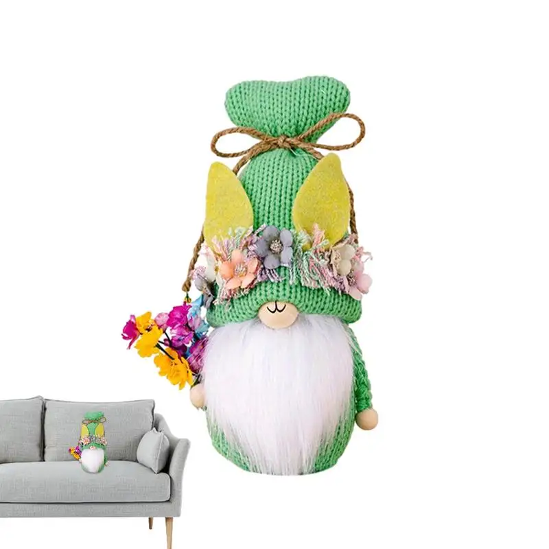 

Пасхальные гномы, милый вязаный кролик, гном, мягкая безликая кукла, пасхальные Декорации для диванов, столов, кроватей, полок