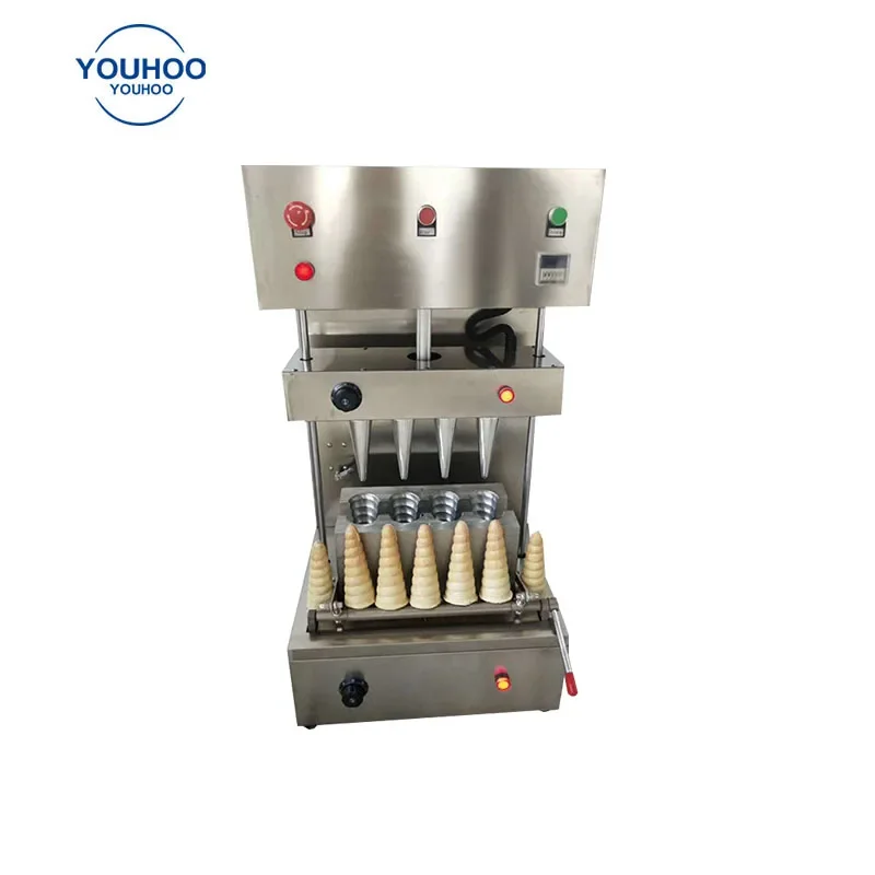 Italy Pizza Cone Machine Kono Cone Pizza Molding Machine With Cheap Price