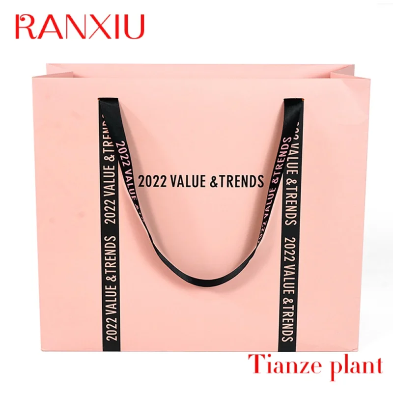 Индивидуальные печатные брендовые бумажные пакеты