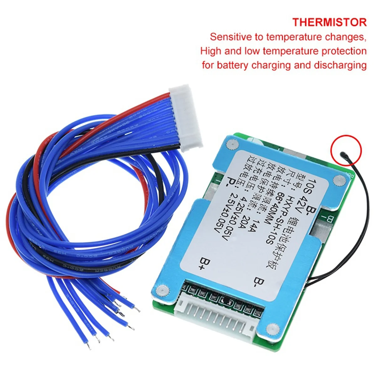 10S 42V 15A for BMS Polymer Cell 18650 Lithium Battery Protection Board with Balance Built-in Temperature Control,lithium battery protection board
