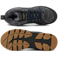 Men Winter Snow Boots Super Warm Men Hiking Boots Waterproof Men's Boots Outdoor Sneakers Non-slip Rubber Men's Work Ankle Boots