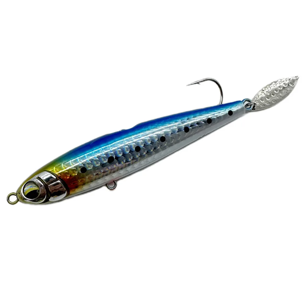 

Lure Sinking Pencil Sea Fishing Bait Fishing Lure Sea Fishing Bait Sinking Pencil Spoon Sequins Spanish Mackerel