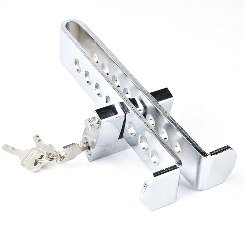 Auto Car Brake Clutch Pedal Lock Universal Stainless Steel Anti-Theft Security Car Accessories brake pedal lock car pedal lock car lock safety lock