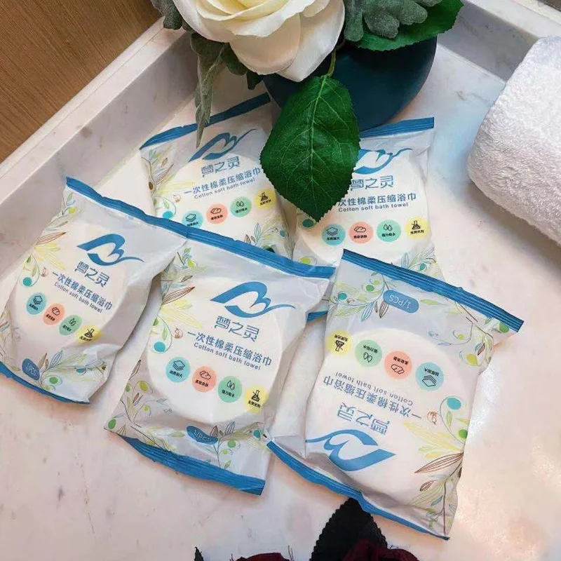 Compressed Disposable Bath Towel 70x140cn Large Thick Travel Quick-Drying Trip Essential Shower Washable Cloth disposable bath towel