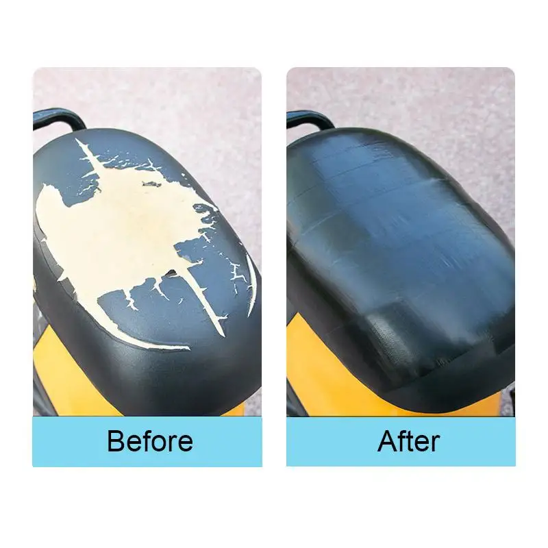 Motorcycle Seat Repair Sticker Universal Autocycle Seats Cushion Protector Film Leather Sofa Self-adhesive Repair Tape Accessory
