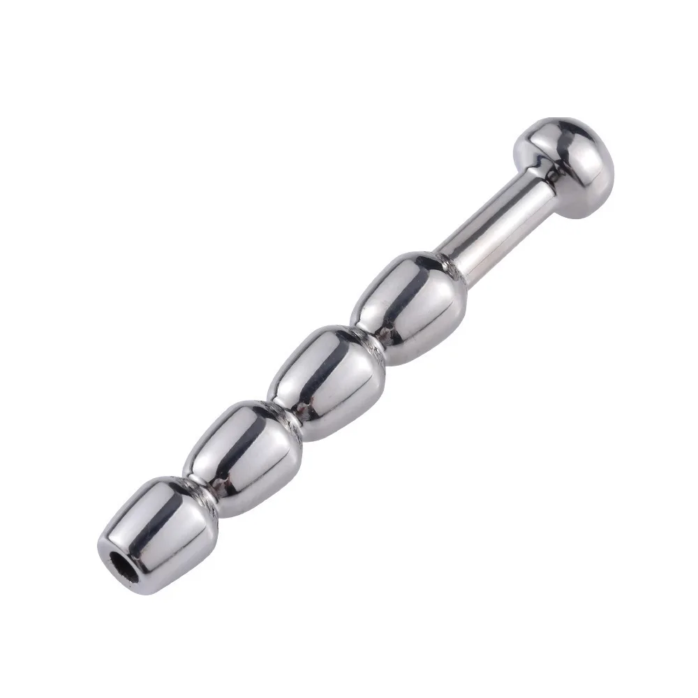 Hollow Metal Penis Plug Urethra Catheter Urethral Sound Dilator Erotic Adult BDSM Sex Toys Men urethral dilator silicone urethral dilator