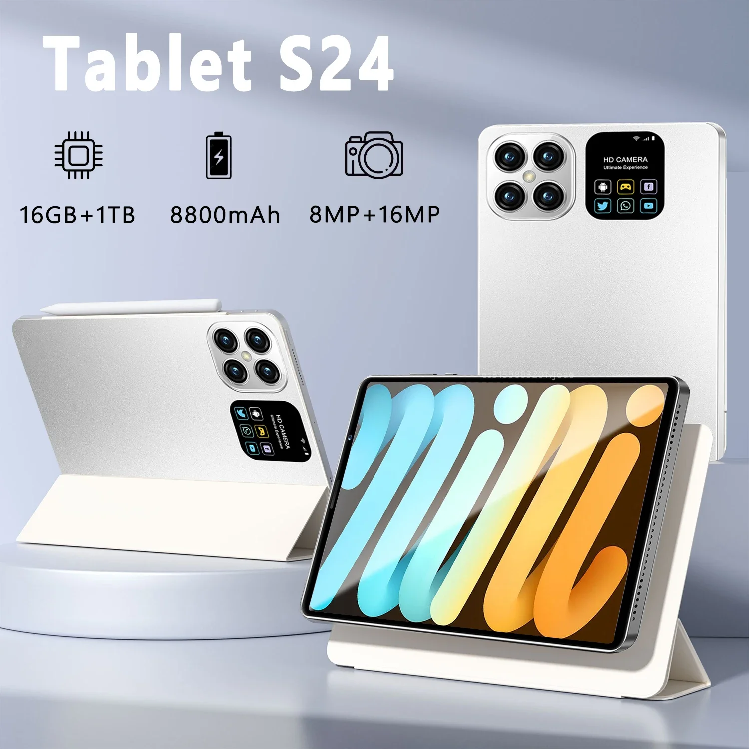 Планшет Pad S24, 8,0 дюйма, Android