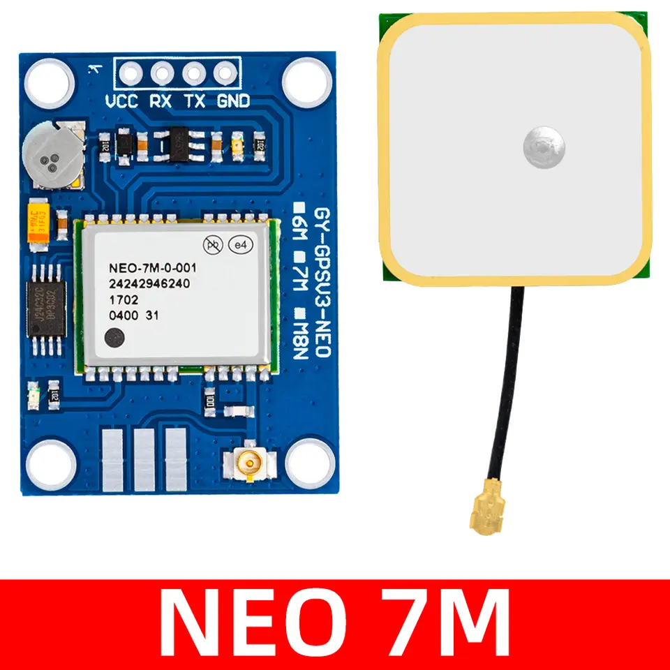 GY-GPSV3 NEO-M8N NEO-M9N NEO-M7N NEO-M6N GPS Module for APM MWC Flight Controller PX4 Pixhawk V2.4.5 APM2.56 APM 1.65 -3.6V image 9