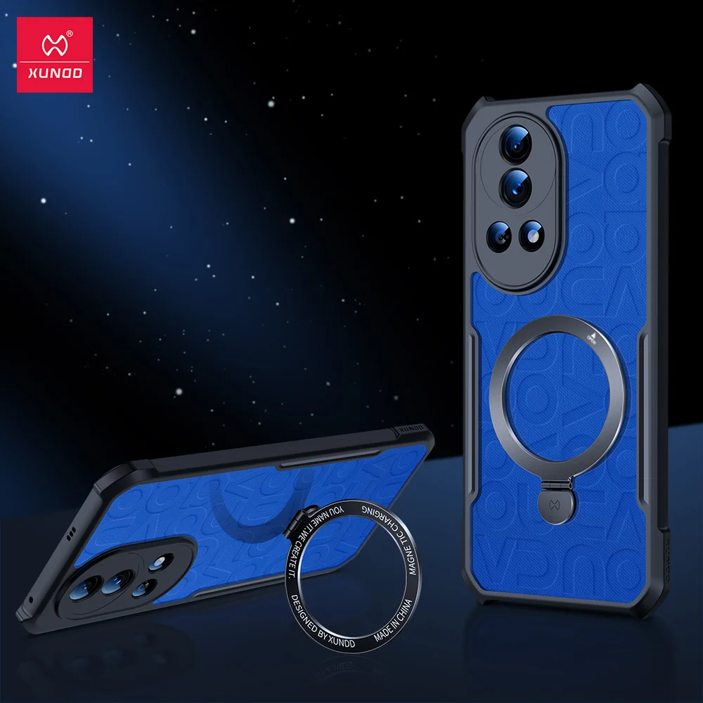 

Чехол Xundd для Huawei Nova 12 Ultra, чехол для Nova 12 Pro 12 Lite 12 со встроенной подушкой безопасности, Магнитный чехол с защитой от отпечатков пальцев