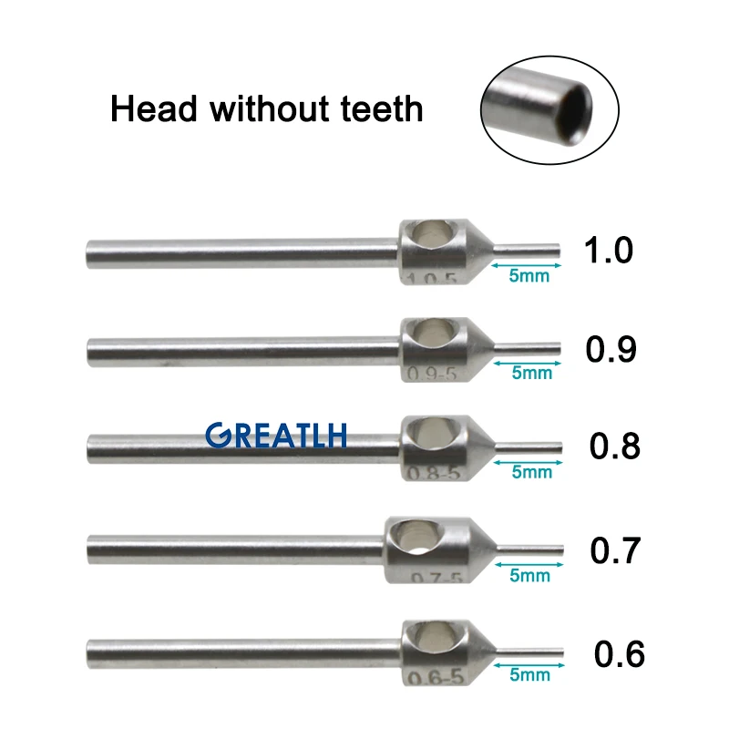 Hair Follicle Extractor Hair Transplant Punch Implanter Drill Stainless Steel