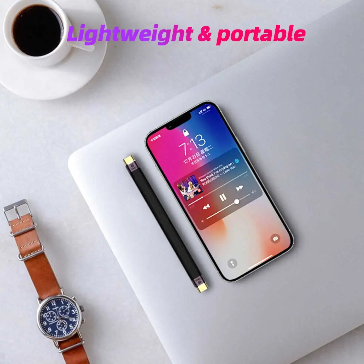 Ultra-Fast 40Gbps USB-C to USB-C Charging Cable with 100W Power Delivery