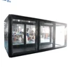 High quality PVC Inflatable black Spray Paint Booth Tent For Car Care And Cleaning mobile shop cover, no continuous inflation 3