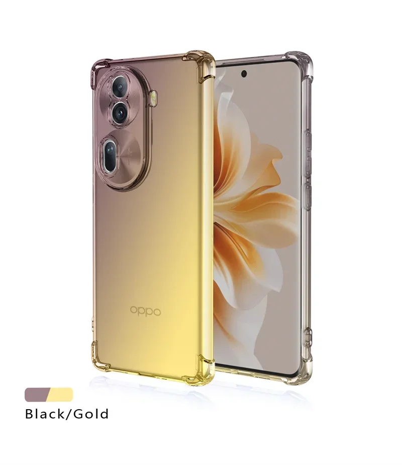 Gradient Shockproof TPU Phone Case - Protective Cover  Coque Shell