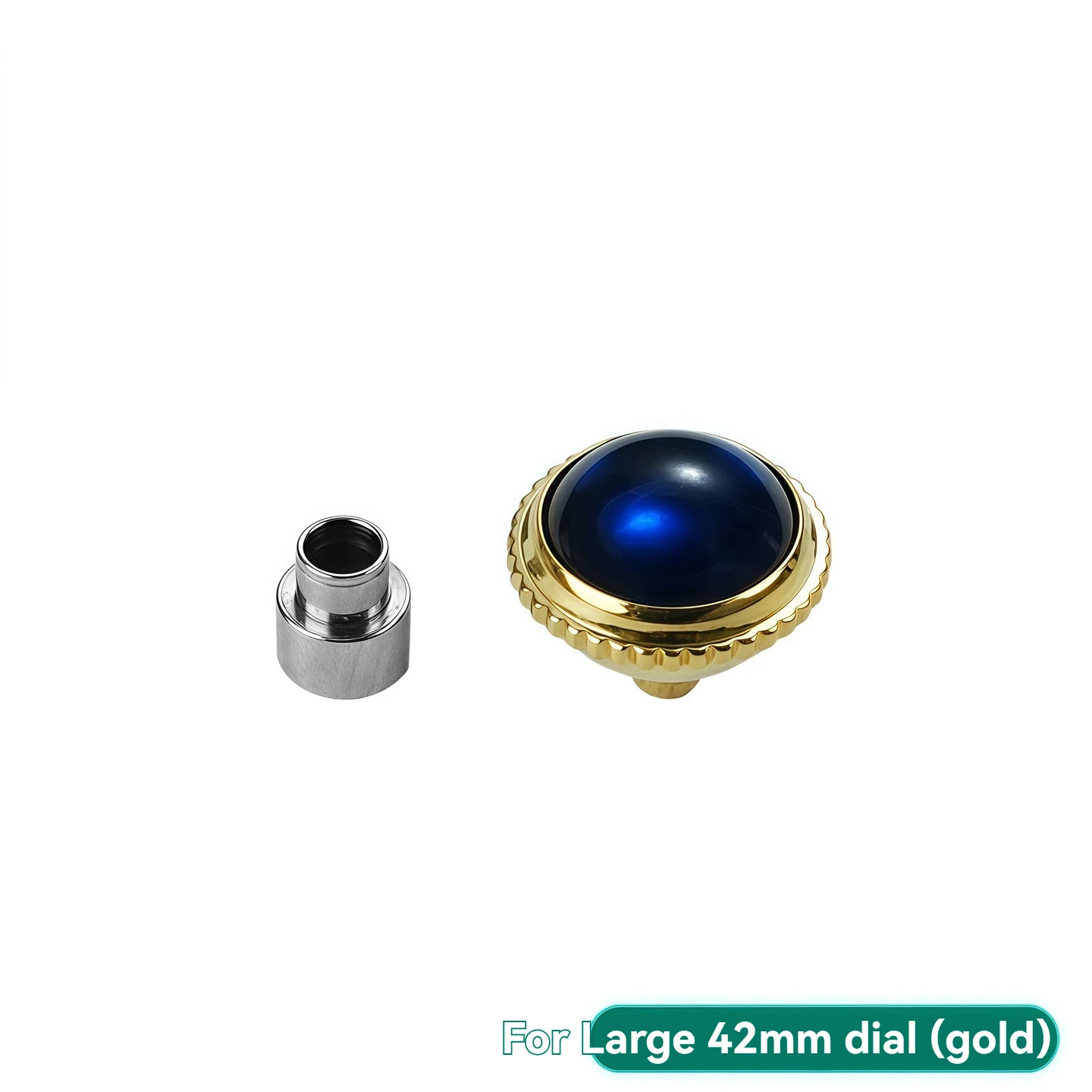 Stainless Steel Replacement Watch Crown for Ballon Bleu de Cartier