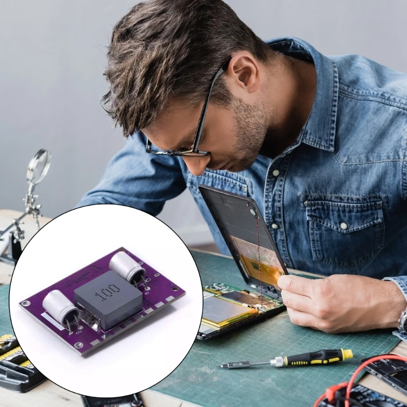 IP2368 Bidirectional 100W Fast Charging Module with USB Type C Interfaces for Lithium Battery Power