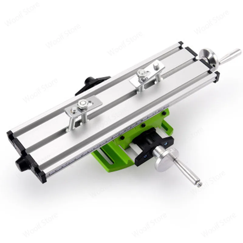functional Worktable Bench Vise Fixture Milling Drill Table X and Y-axis Adjustment Coordinate Table For Mini
