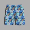 Summer Men's Shorts Disney Stitch Shorts 3D Printing Swimming Trunks Beach Quick-drying Men's Shorts New Hawaii Men's Clothing 1