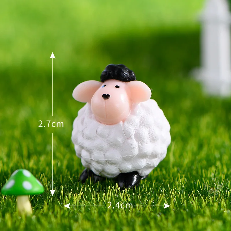 Acquista Figura di capra a forma di moda resistente alla caduta per feste in casa in miniatura simulazione decorazione di capra figura modello in Italia a partire da 2.42
