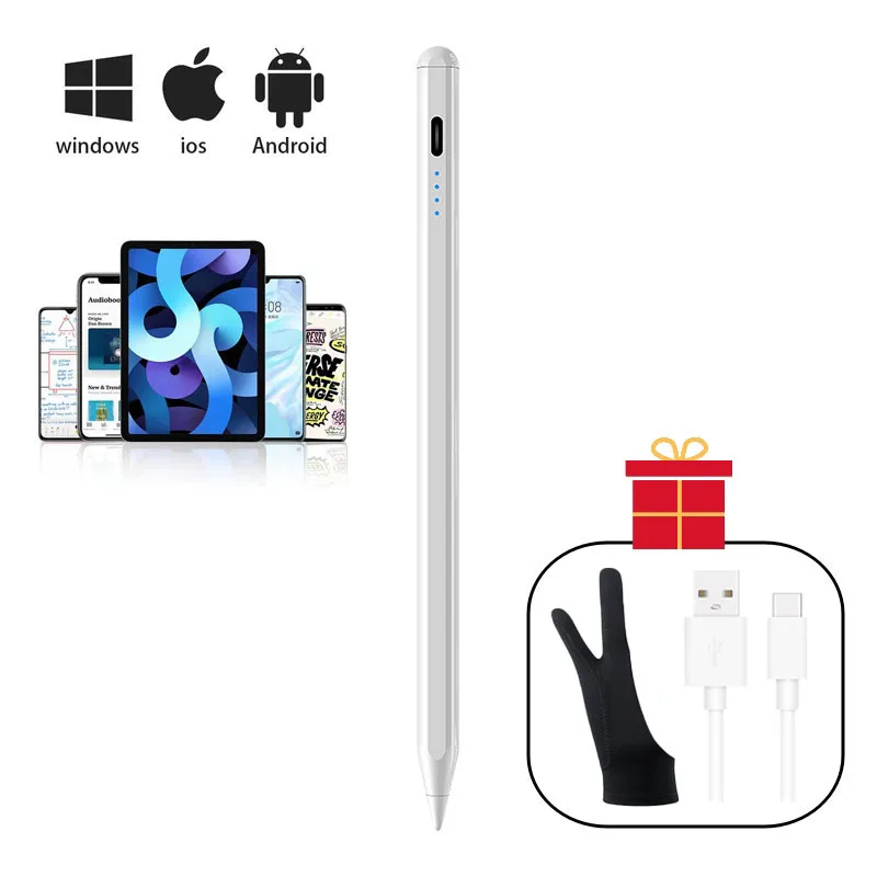 11€19 sur Stylet Tactile Touch Control Pen Pour iPad / iPhone / tablette  Android Stylet Capacitance Stylet Grip (Blanc) - Stylets pour tablette -  Achat & prix