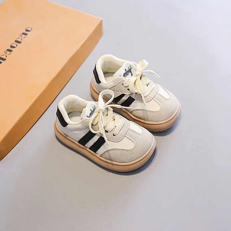 Children Sneakers Boys Anti-slip Soft Sole Casual Shoes Girls Low Top Comfortable Infant Shoes Size 15-30 3