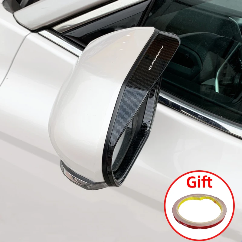 Car Rearview Mirror Rain Eyebrow Protector Rain Cover rearview mirror rain eyebrow for Toyota Corolla E210 12th