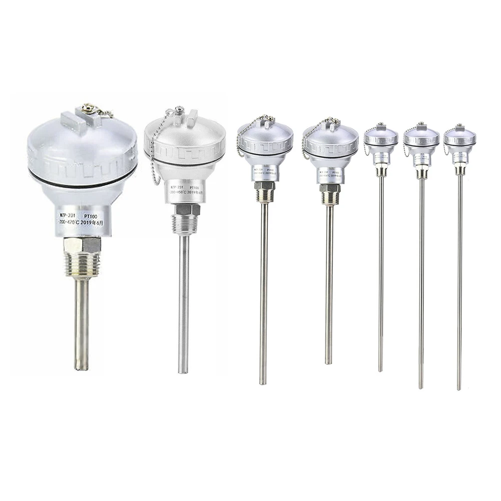 

Датчик Температуры RTD PT100, зонд 1/4 "NPT, резьба, термопара, термостойкий наконечник, обнаружение температуры