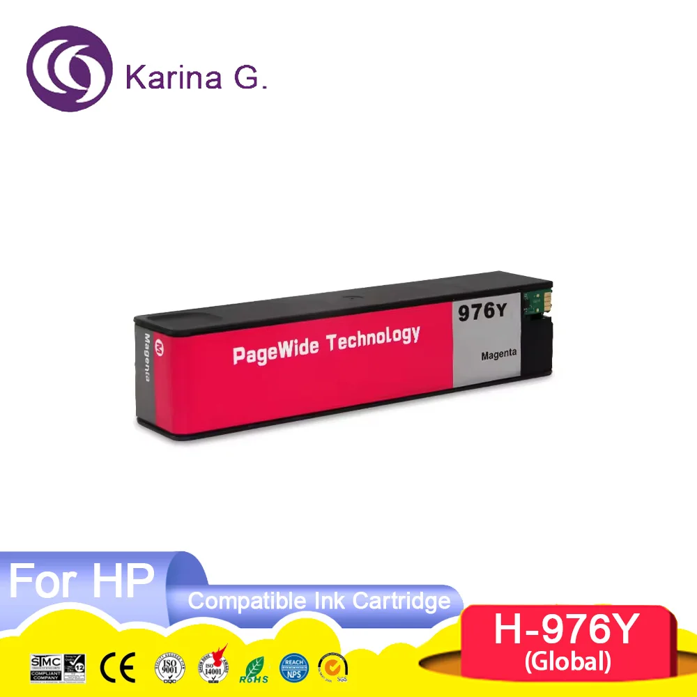 For 976Y Compatible Pigment Ink Cartridge for Pagewide pro 552dw/dn/577dw/z,Pa