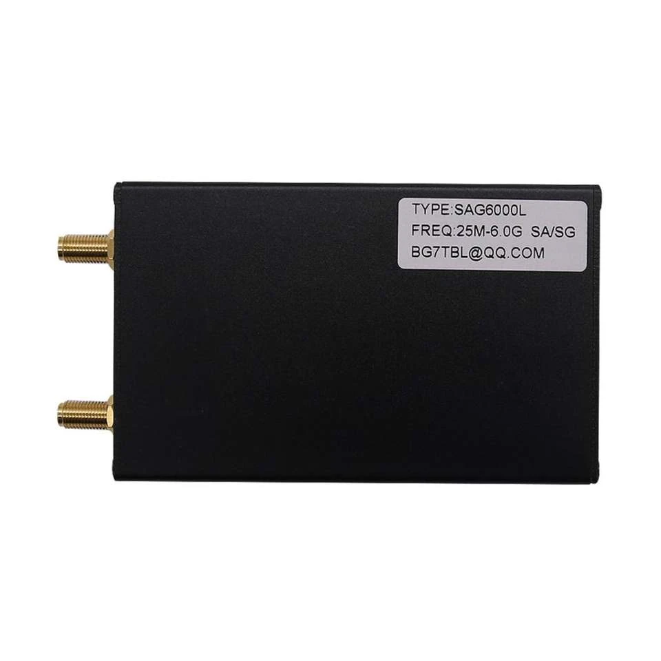 25MHz-6GHz 신호 소스 추적 신호 발생기 간단한 스펙트럼 분석기 SAG6000L