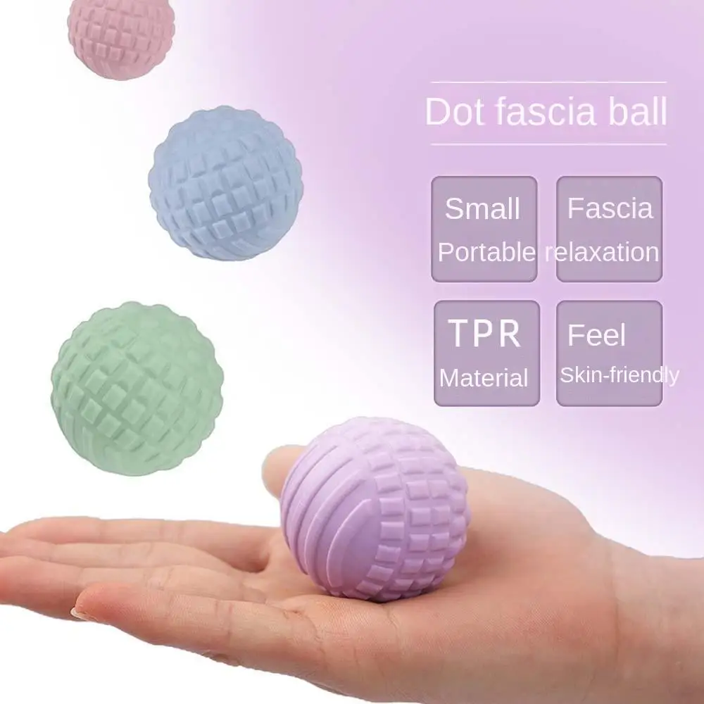 Massager Yoga Equipment Foot Roller Reflexology Gym Fitness Exercise Ball Massage Ball Trigger Point Massage Yoga Therapy Balls 3pcs china kick shuttlecock fitness entertainment footbal foot kick fancy goose feather shuttlecock for physical exercise