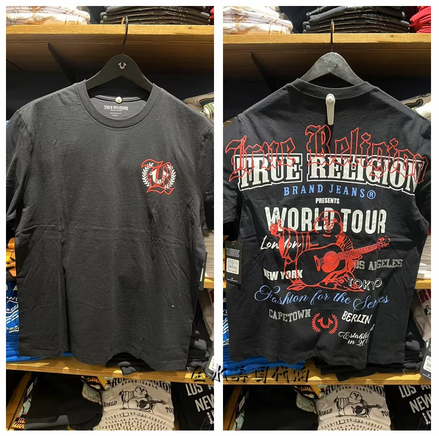 2025 New Products Short Sleeves True Faith Summer Casual Short Sleeves Tops Youthful Vitality 5