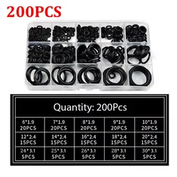 High - Pressure Nitrile Rubber O - Ring Gasket and Seal Repair Kit (200PCS)