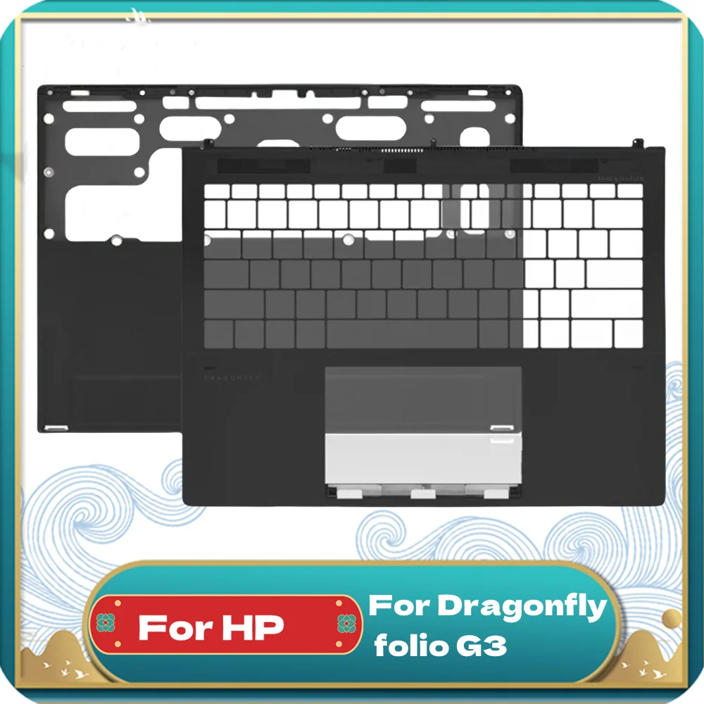 

New Lcd Back Cover Top Cover For HP Dragonfly folio G3 C Cover keyboard bezel D bottom case