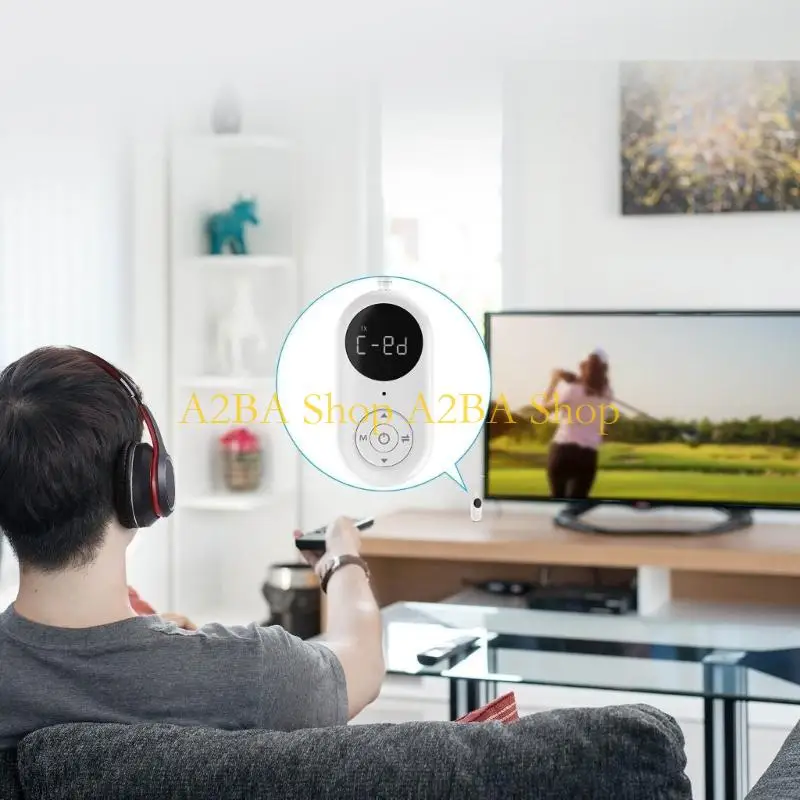 A2BA 3 in 1 무선 사운드 USB 호환 본체 모바일 엔터테인먼트용 연속 사용 소음 필터링