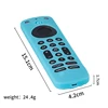 1 Piece New Luminous Silicone TV Remote Protective Case For Amazon Fire TV Alexa Voice Remote Pro Glowing In The Dark 5