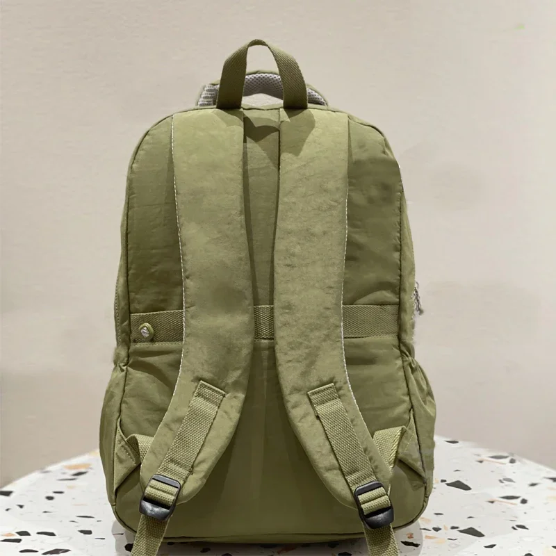Fashion High-capacity Women's and Men's Backpack Lightweight Laptop Bag Schoolbag Travel Pluggable Suitcase Pole School Backpack