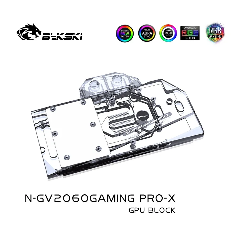 Bykski GPU Water Block For GIGABYTE RTX 2060 1660TI/1660 GAMING OC