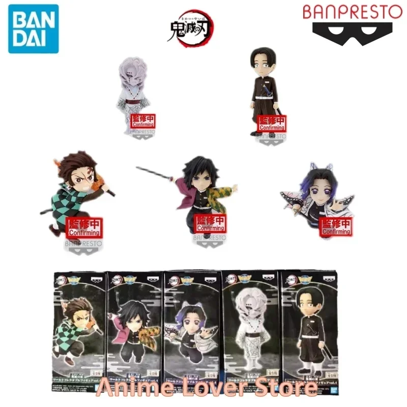 

Фигурки Bandai Banpresto, оригинальные игрушечные аниме-фигурки, рассекающие демонов WCF vol.4 Kamado Tanjirou Tomioka Giyuu Kochou Shinobu Rui Murata
