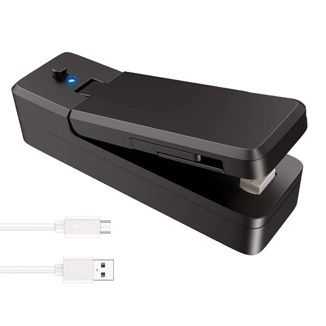 Macchina Sottovuoto Alimentare Portatile - Con 10 Sacchetti Riutilizzabili, Ricarica USB, Per Conservazione Cibo - Foto 8