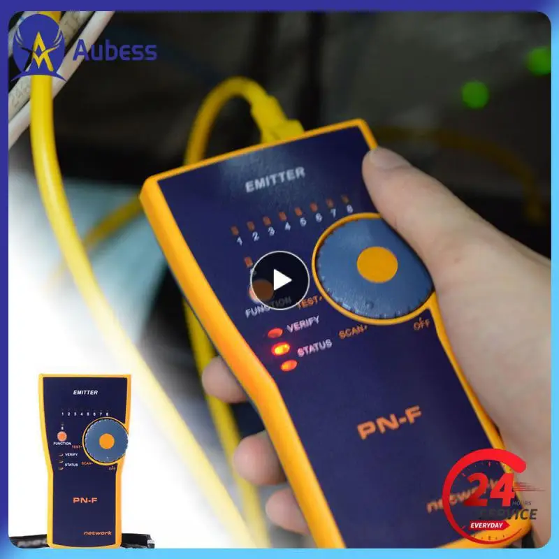 

1/2/3PCS New Network Cable Tester Wire Tracker Detector Line Finder TV Telephone Phone Signal Transmission Tone Diagnose Tool